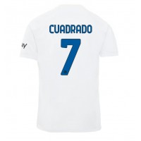 Fotbalové Dres Inter Milan Juan Cuadrado #7 Venkovní 2023-24 Krátký Rukáv